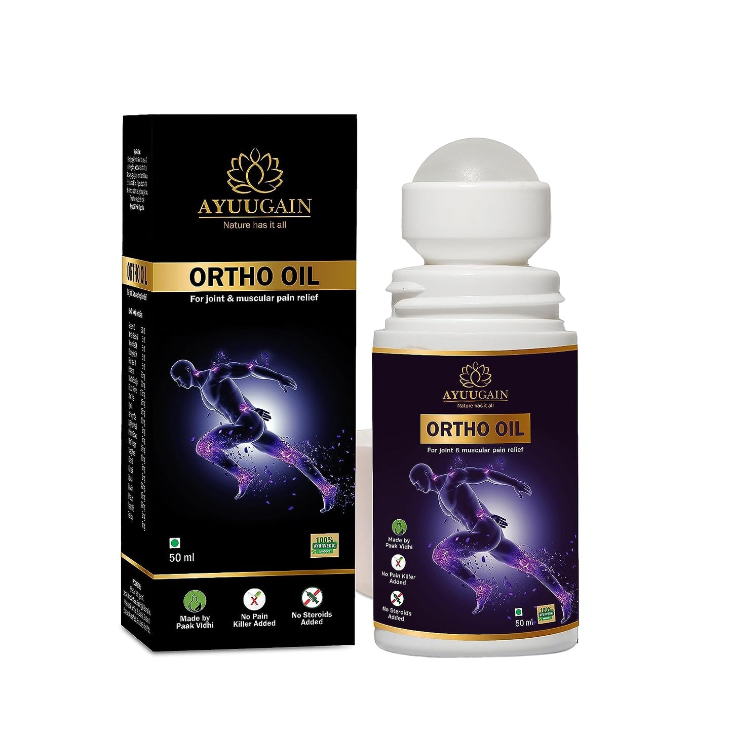 ORIGINAL™ AYURVEDIC PAIN RELIEF OIL (AWARD WINNING PRODUCT)
