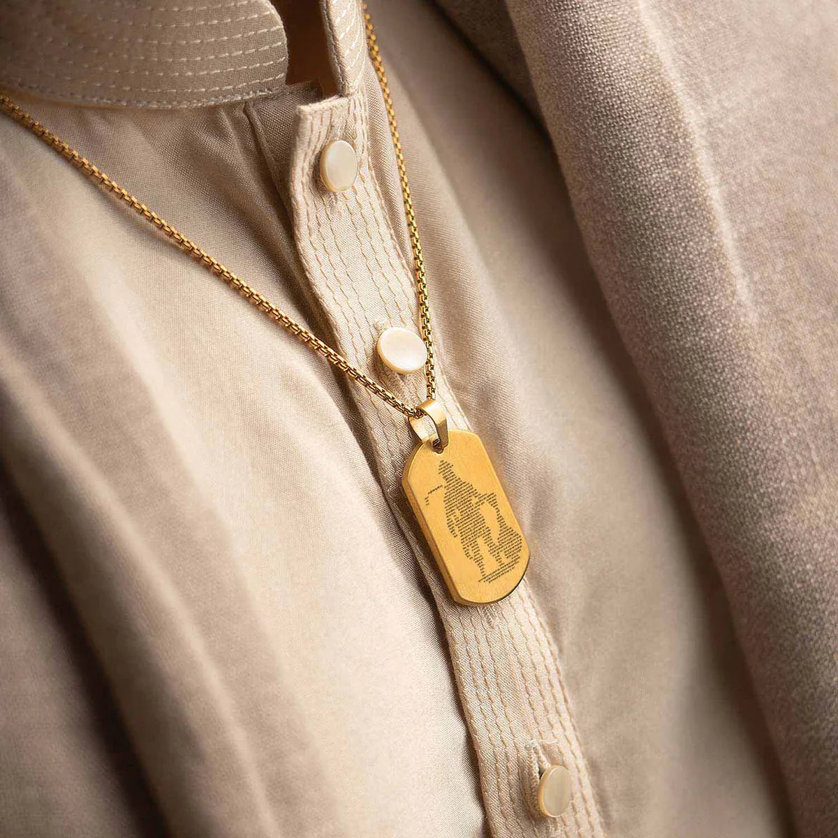 Divine Hanuman Chalisa Pendant š