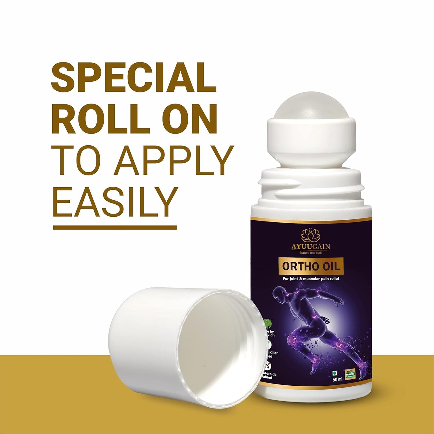ORIGINAL™ AYURVEDIC PAIN RELIEF OIL (AWARD WINNING PRODUCT)