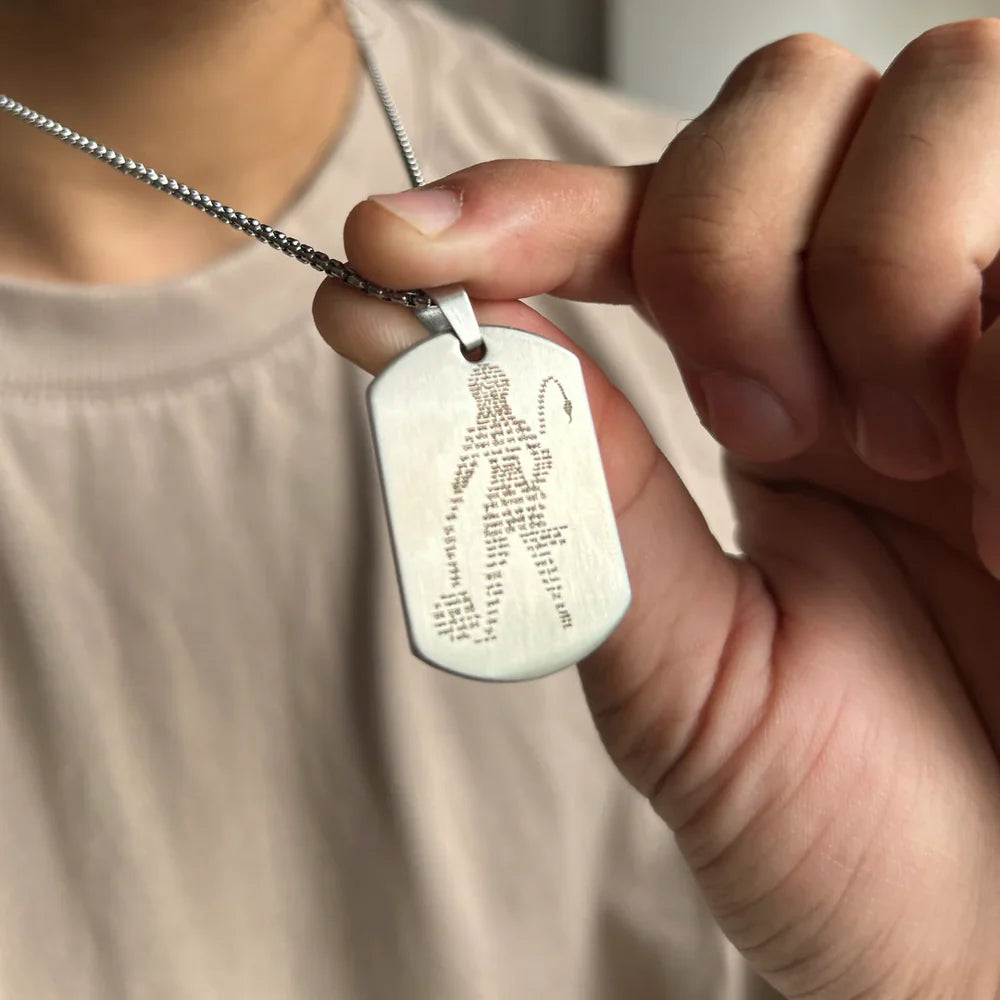 Divine Hanuman Chalisa Pendant š