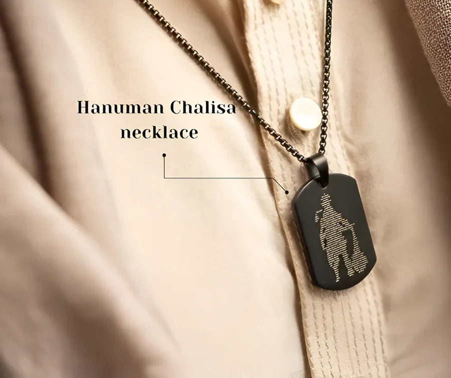 Divine Hanuman Chalisa Pendant š