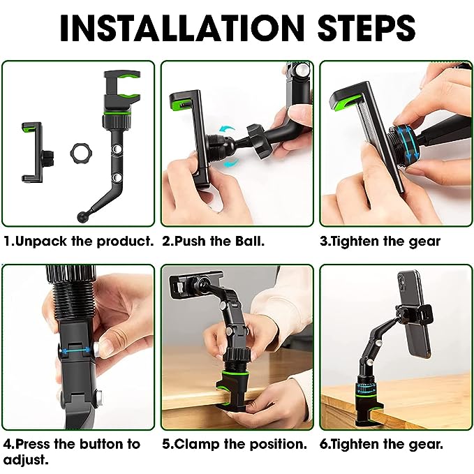 Universal Clip Cell Phone Holder