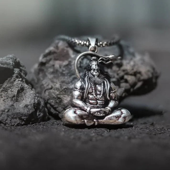Hanuman Locket With Chain
